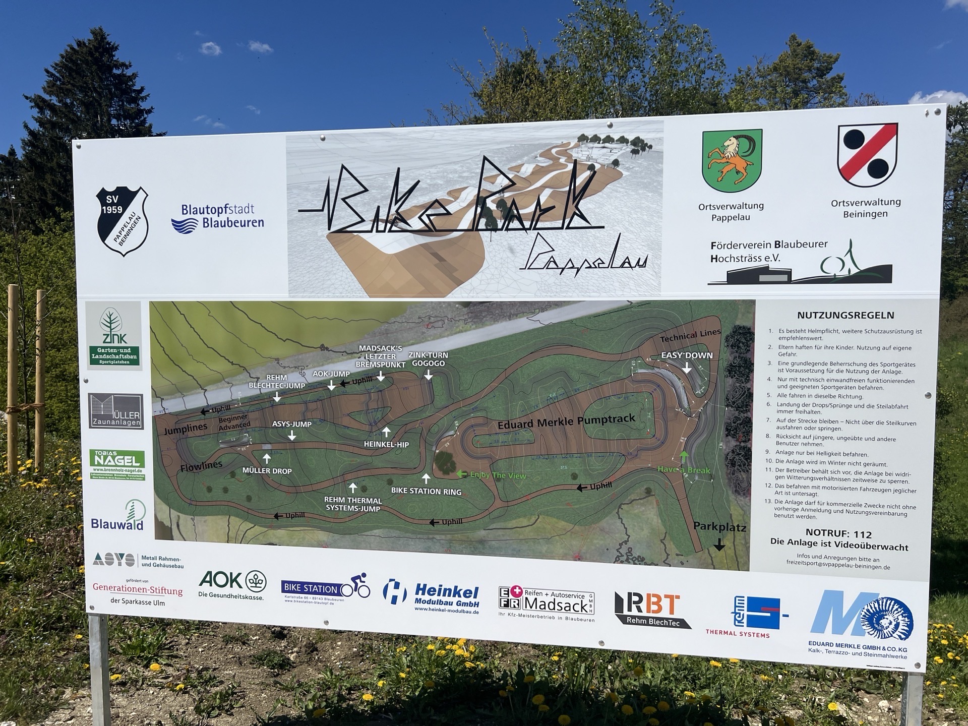 Bikepark Pappelau-Beiningen