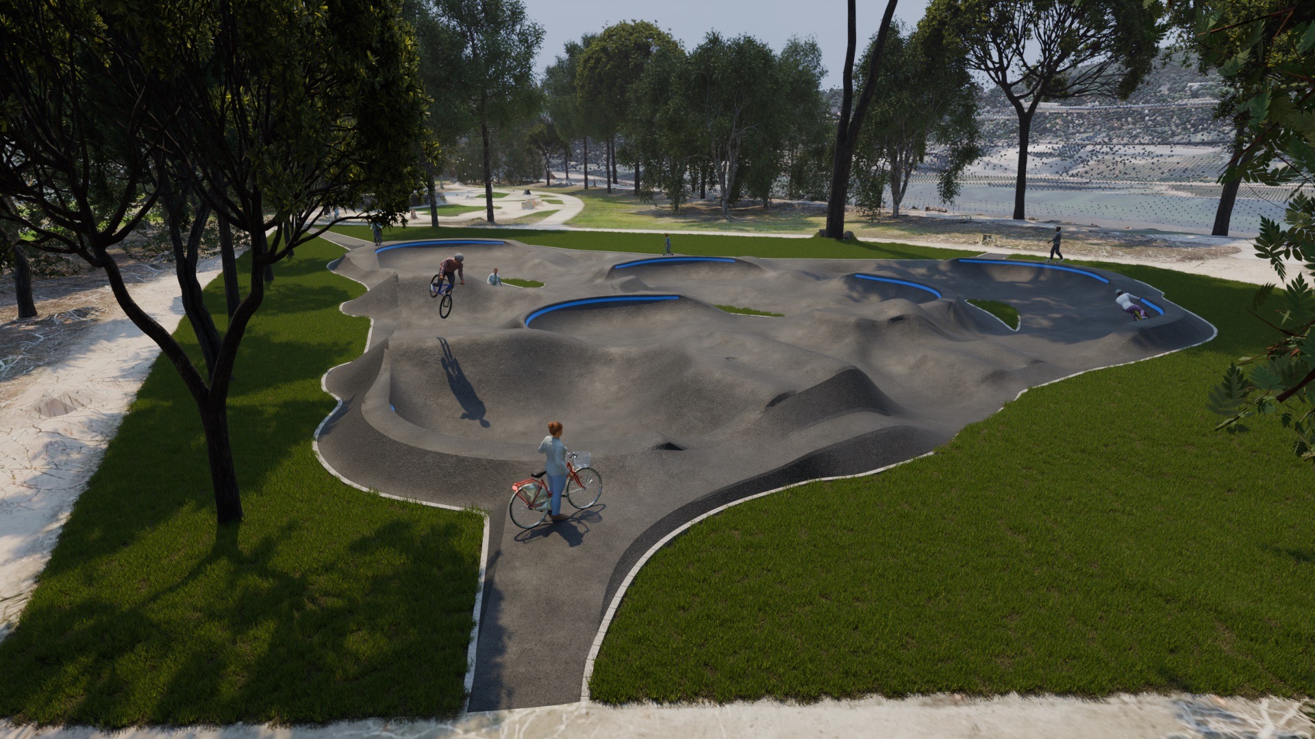 Pumptrack Neuenahr-Ahrweiler – Pumptrack Konstruktion