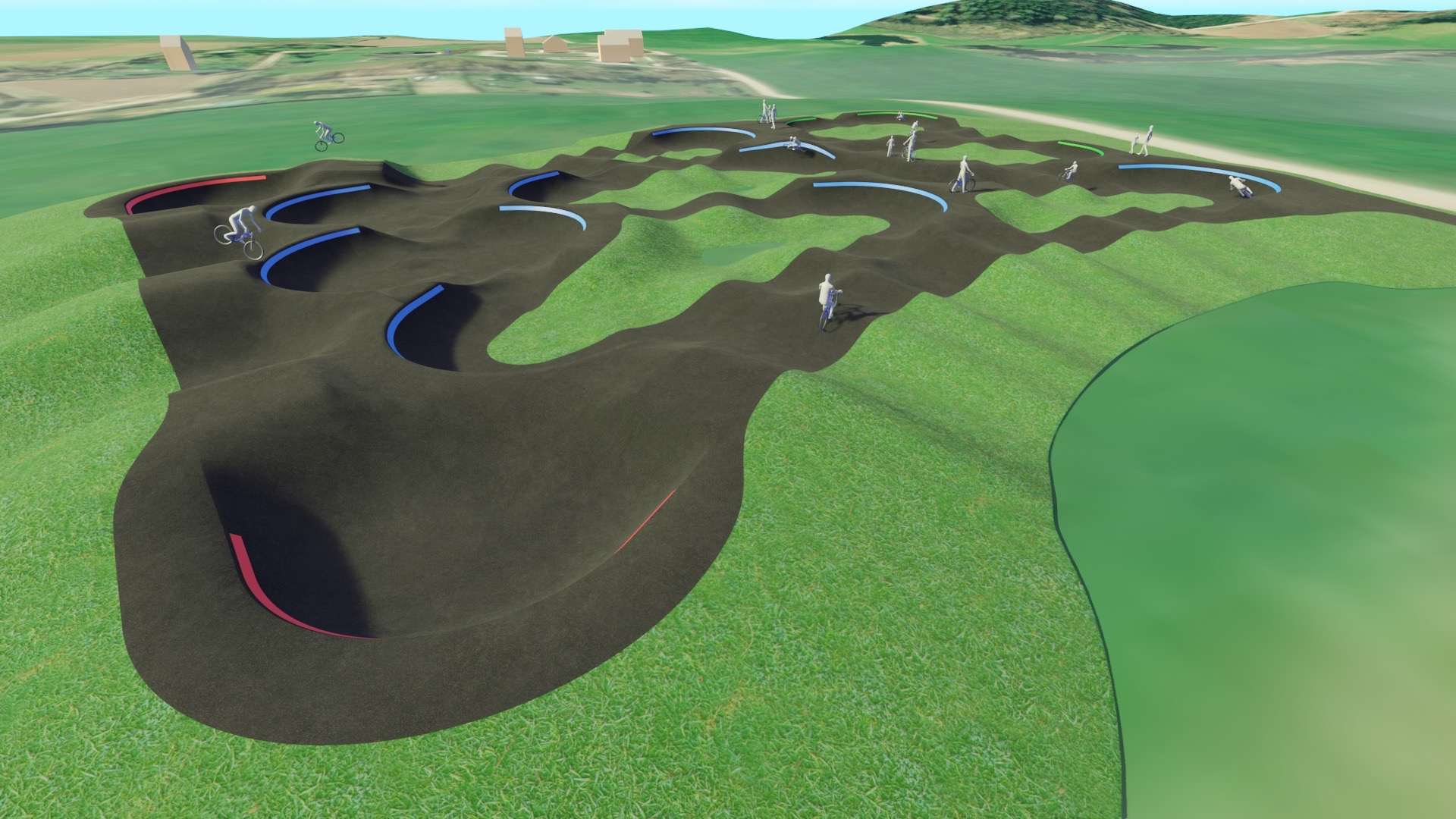 Pumptrack Planung 3