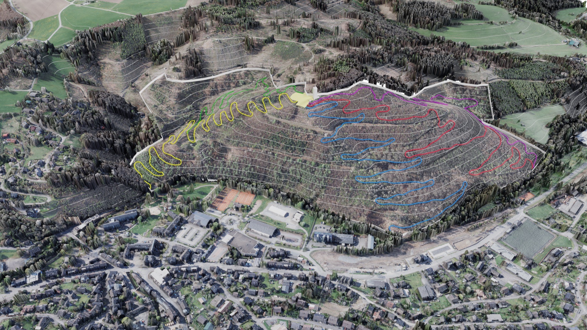 Trail Visualisierung